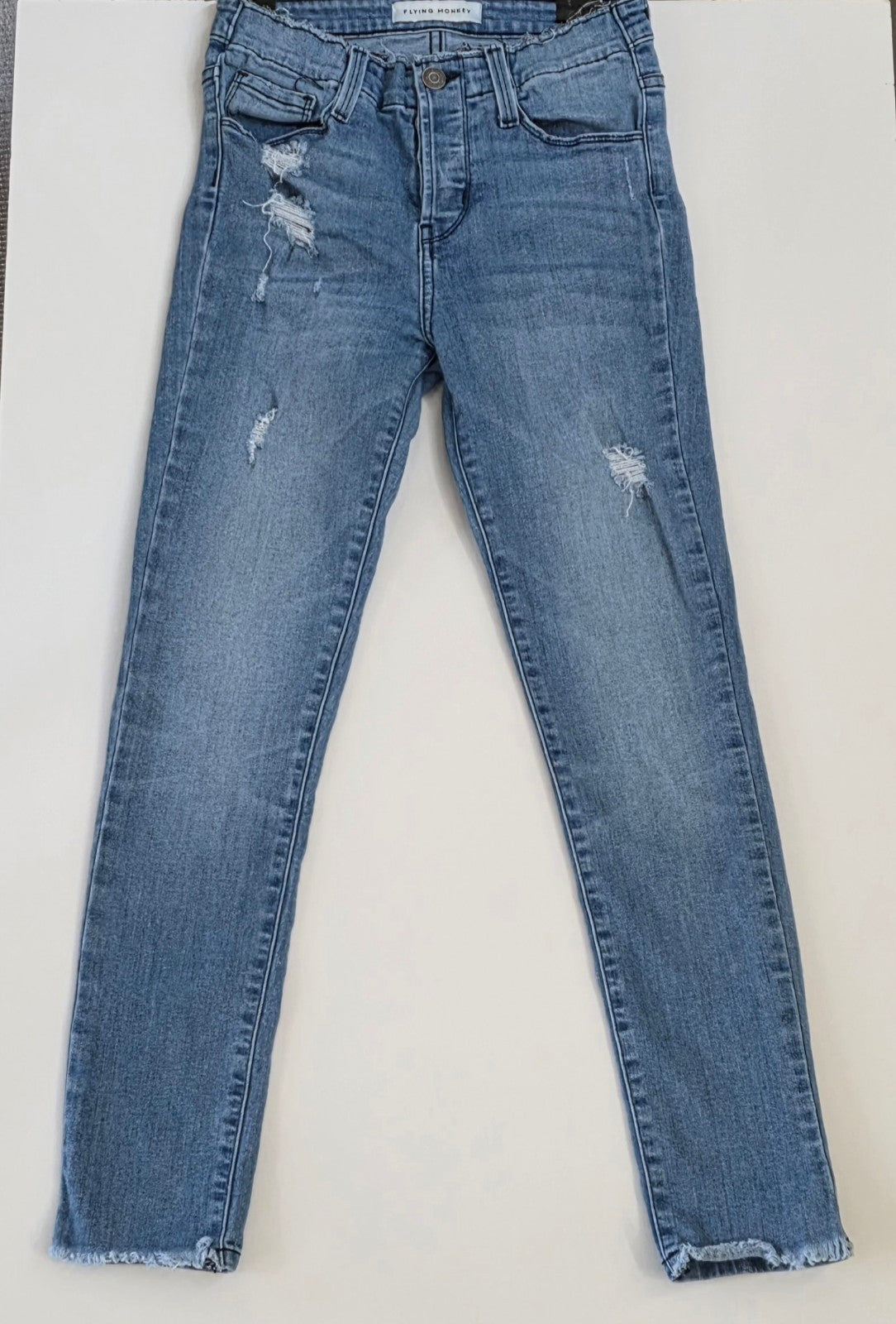 Flying Monkey Jeans Womens Waist  24 Button Fly, Style y2431, Cut 8212mx