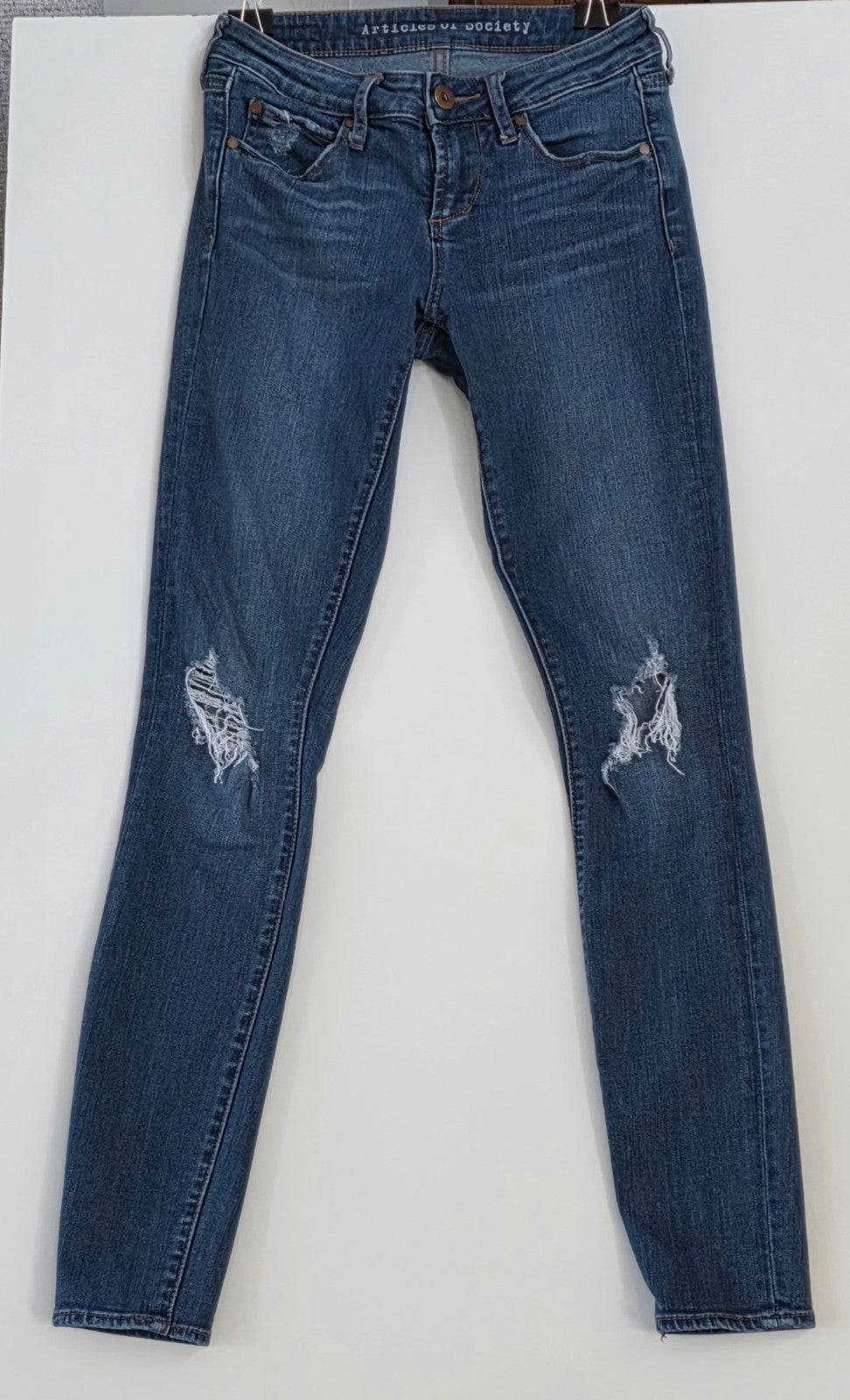 Articles of Society Jeans Womens Waist  24 Skinny Cut 1011.